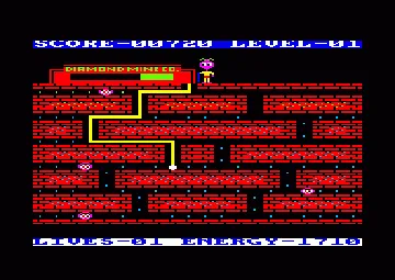 Diamond Mine (UK) (1985) (Version Basic 1.1) screen shot game playing